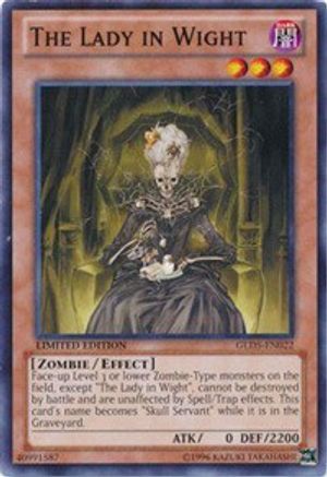 The Lady in Wight (GLD5-EN022) - Gold Series: Haunted Mine Limited