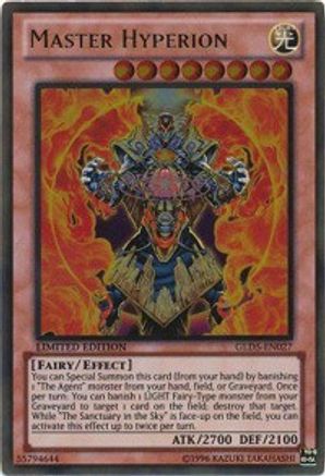 Master Hyperion (GLD5-EN027) - Gold Series: Haunted Mine Limited