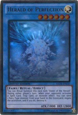 Herald of Perfection (GLD5-EN030) - Gold Series: Haunted Mine Limited