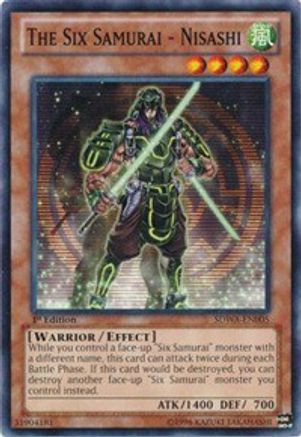 The Six Samurai - Nisashi (SDWA-EN005) - Structure Deck: Samurai Warlords 1st Edition