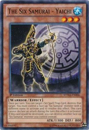 The Six Samurai - Yaichi (SDWA-EN006) - Structure Deck: Samurai Warlords 1st Edition