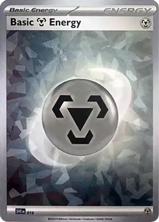 Basic Metal Energy (Cracked Ice Holo) 16 - SV07 Stellar Crown Holofoil