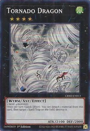 Tornado Dragon (SR) (CRBR-EN013) - Crossover Breakers 1st Edition