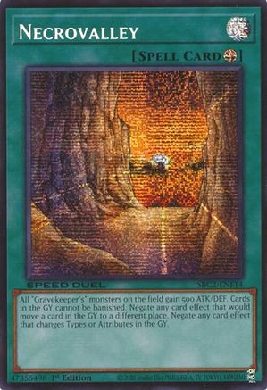 Necrovalley (PSR) (SBC2-ENF14) - Speed Duel: Battle City Finals 1st Edition