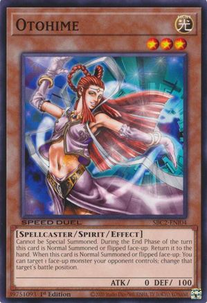 Otohime (SBC2-ENI04) - Speed Duel: Battle City Finals 1st Edition