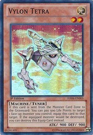 Vylon Tetra (HA06-EN005) - Hidden Arsenal 6: Omega Xyz 1st Edition