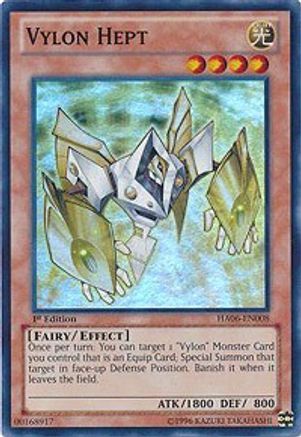 Vylon Hept (HA06-EN008) - Hidden Arsenal 6: Omega Xyz 1st Edition