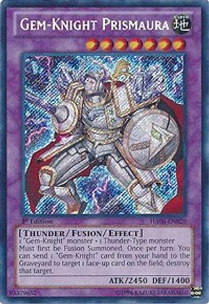 Gem-Knight Prismaura (HA06-EN020) - Hidden Arsenal 6: Omega Xyz 1st Edition