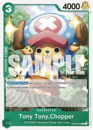 Tony Tony.Chopper (OP09-029) - Emperors in the New World: 2nd Anniversary Tournament Cards