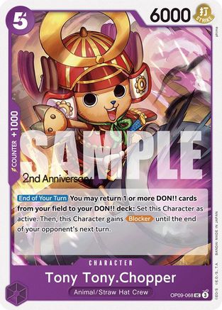 Tony Tony.Chopper (067) (OP09-068) - Emperors in the New World: 2nd Anniversary Tournament Cards