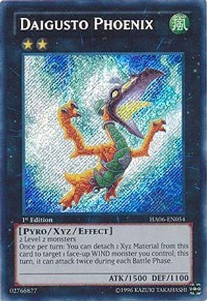 Daigusto Phoenix (HA06-EN054) - Hidden Arsenal 6: Omega Xyz 1st Edition