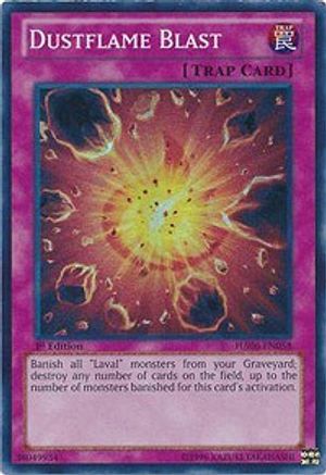 Dustflame Blast (HA06-EN058) - Hidden Arsenal 6: Omega Xyz 1st Edition