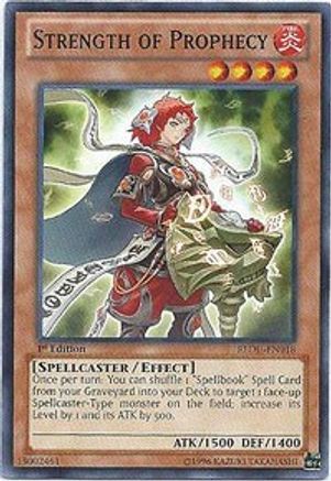 Strength of Prophecy (REDU-EN018) - Return of the Duelist 1st Edition