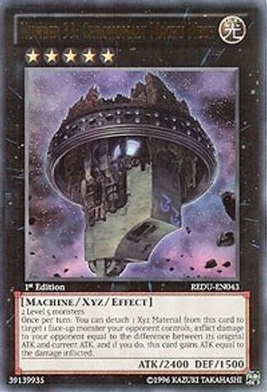 Number 33: Chronomaly Machu Mech (REDU-EN043) - Return of the Duelist 1st Edition