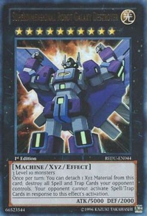 Superdimensional Robot Galaxy Destroyer (REDU-EN044) - Return of the Duelist 1st Edition