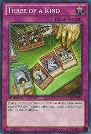 Three of a Kind (REDU-EN077) - Return of the Duelist 1st Edition