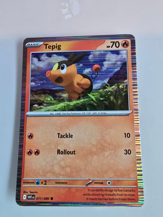 Tepig - 011/086 11 - Miscellaneous Cards & Products Holofoil
