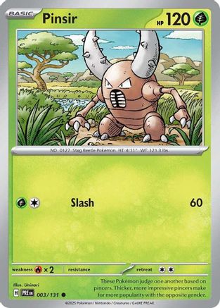 Pinsir 3 - SV Prismatic Evolutions