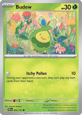 Budew 4 - SV Prismatic Evolutions Reverse Holofoil