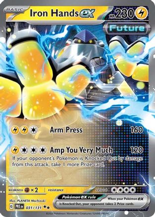 Iron Hands ex - 031/131 - SV Prismatic Evolutions Holofoil