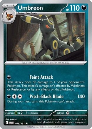 Umbreon - SV Prismatic Evolutions Holofoil