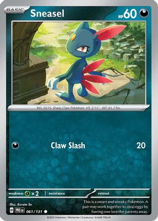 Sneasel - SV Prismatic Evolutions