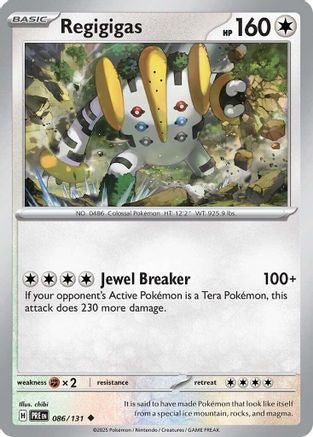Regigigas 86 - SV Prismatic Evolutions