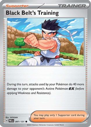 Black Belt's Training - 097/131 97 - SV Prismatic Evolutions