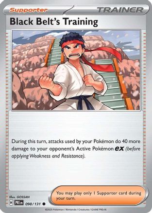 Black Belt's Training - 098/131 98 - SV Prismatic Evolutions