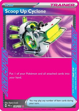 Scoop Up Cyclone - SV Prismatic Evolutions Holofoil