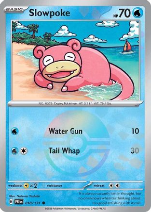 Slowpoke (Poke Ball Pattern) - SV Prismatic Evolutions Holofoil