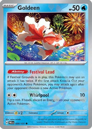 Goldeen (Poke Ball Pattern) - SV Prismatic Evolutions Holofoil