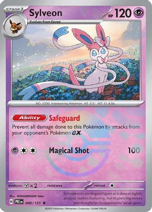 Sylveon (Poke Ball Pattern) - SV Prismatic Evolutions Holofoil