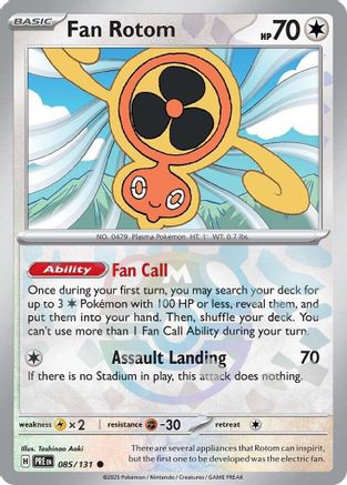 Fan Rotom (Master Ball Pattern) - SV Prismatic Evolutions Holofoil