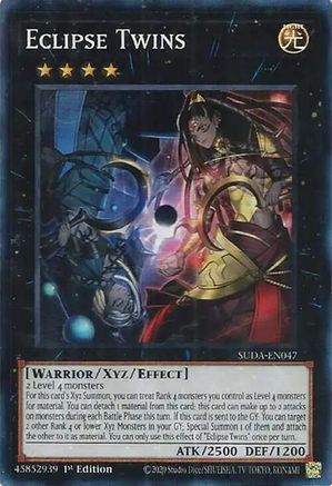 Eclipse Twins (SUDA-EN047) - Supreme Darkness 1st Edition