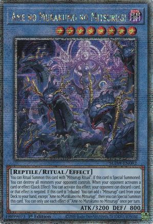 Ame no Murakumo no Mitsurugi (Quarter Century Secret Rare) - SUDA-EN092 - Supreme Darkness 1st Edition