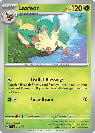 Leafeon - 170 - SV Scarlet & Violet Promo Cards Holofoil