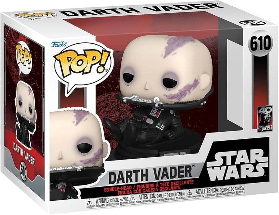 POP - Darth Vader w/o Mask #610