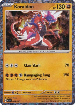 Koraidon 8 - McDonalds Promos 2024 Holofoil