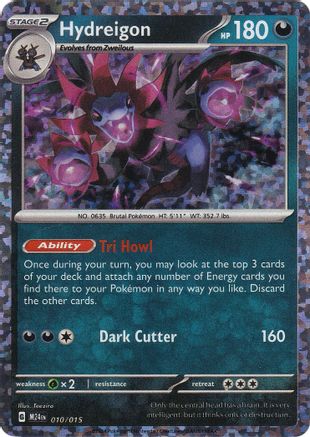 Hydreigon 10 - McDonalds Promos 2024 Holofoil