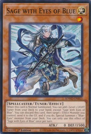 Sage with Eyes of Blue - SDWD-EN013 - Structure Deck: Blue-Eyes White Destiny Unlimited