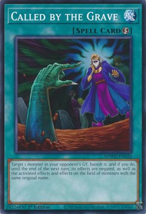 Called by the Grave - SDWD-EN026 - Structure Deck: Blue-Eyes White Destiny Unlimited