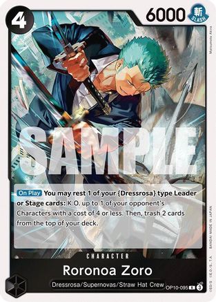 Roronoa Zoro (095) (OP10-095) - Royal Blood