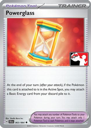 Powerglass - 063/064 63 - Prize Pack Series Cards Holofoil