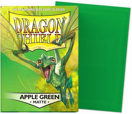 Dragon Shield 100ct Apple Green Matte Sleeves