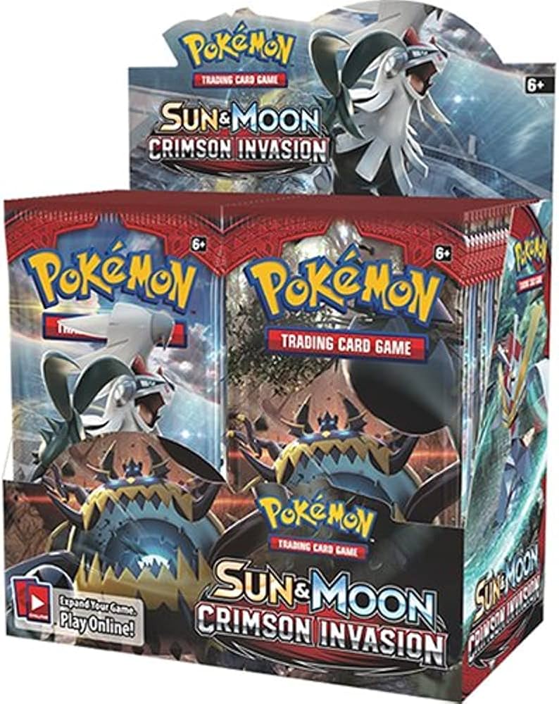 POKEMON Sun & Moon Crimson Invasion Booster Box (w)