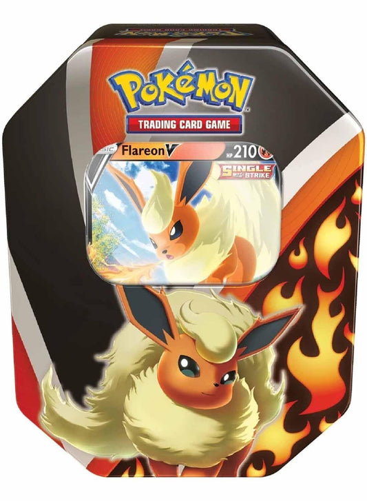 Pokemon Eevee Evolutions Tin (Flareon V)