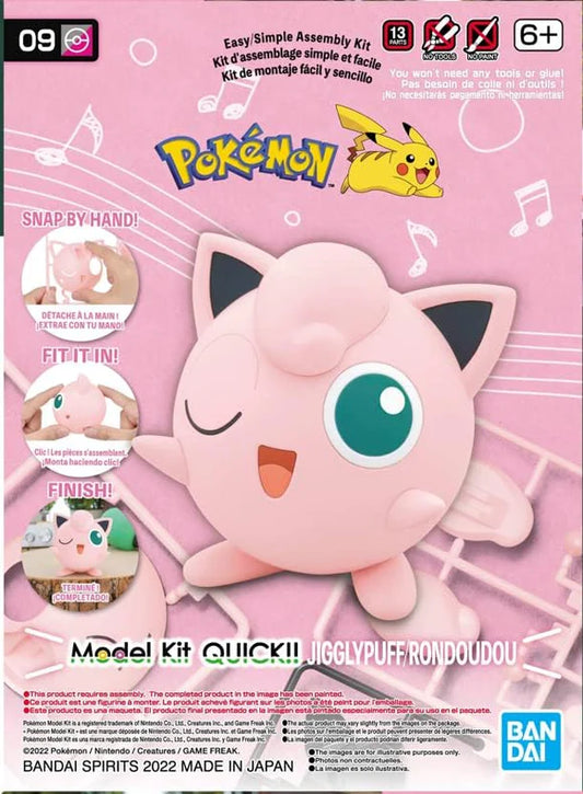 [CLEARANCE] Pokemon Jigglypuff Model Kit Bandai
