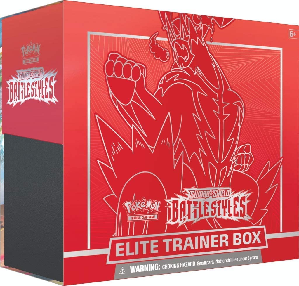 Battle Styles Elite Trainer Box (Single Strike Urshifu) (Small Tear) (Red) (W)