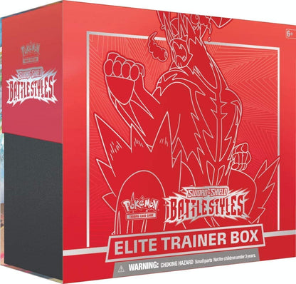 Battle Styles Elite Trainer Box (Single Strike Urshifu) (Small Tear) (Red) (W)